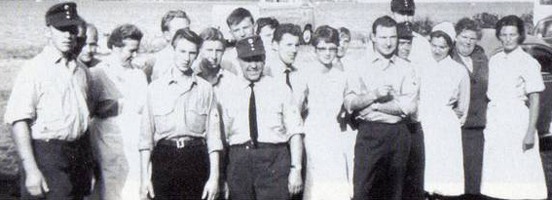 Foto: Wochenendübung 1966 an der Flensburger Förde